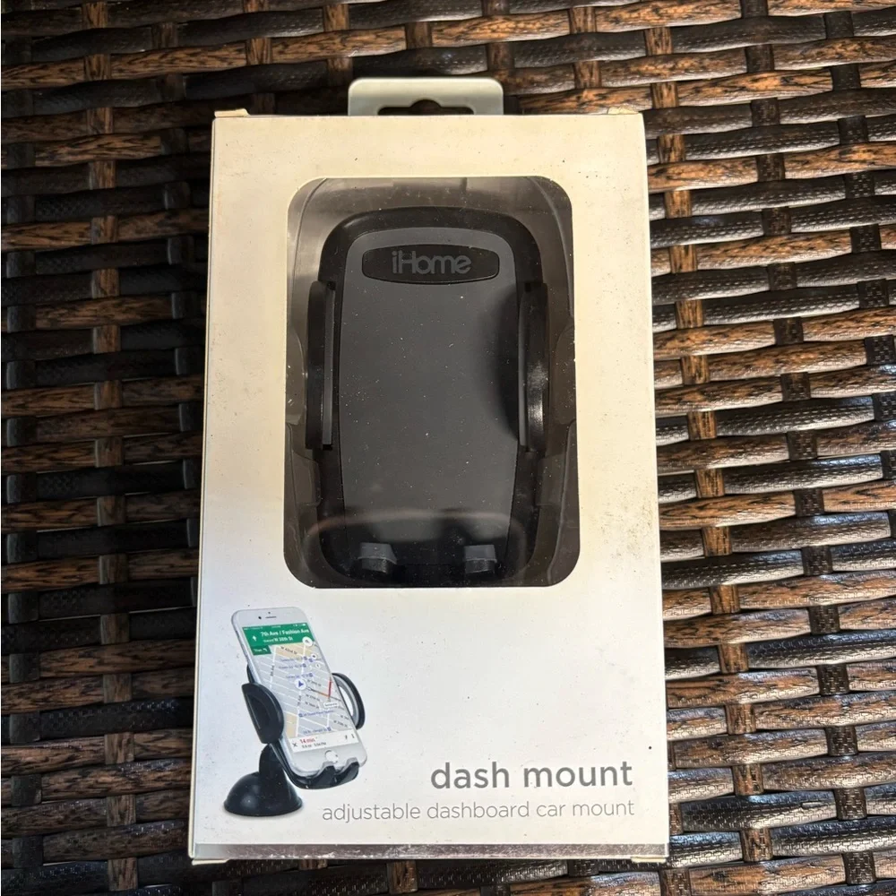 Dash mount phone holder